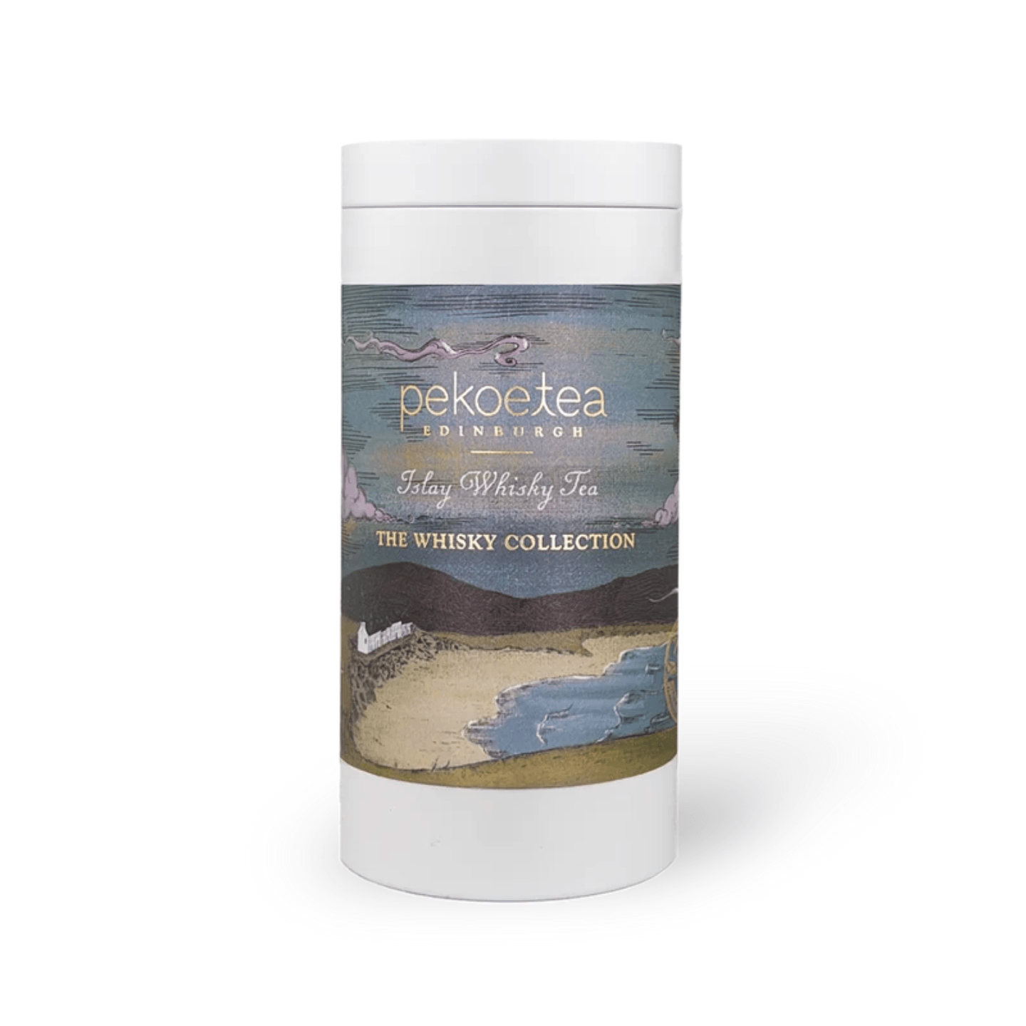 PekoeTea Islay Whisky Black Tea Tin 50g
