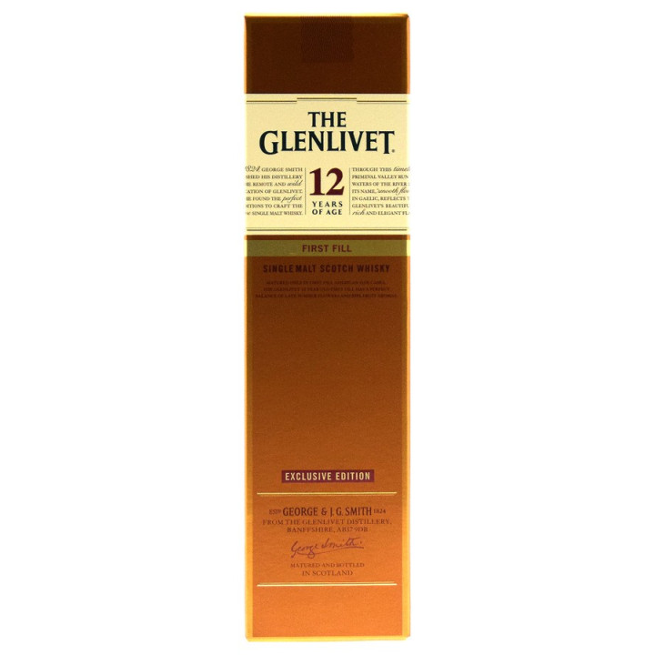 Glenlivet 12 ans First Fill 70cl 40°
