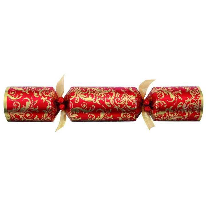 Christmas Crackers Red & Gold Luxury Tom Smith x6