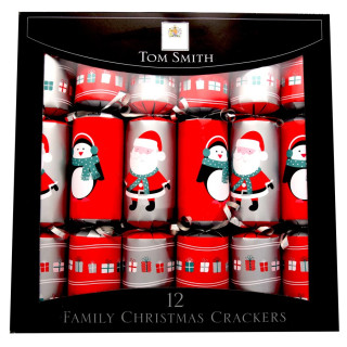 Party crackers fun family x12