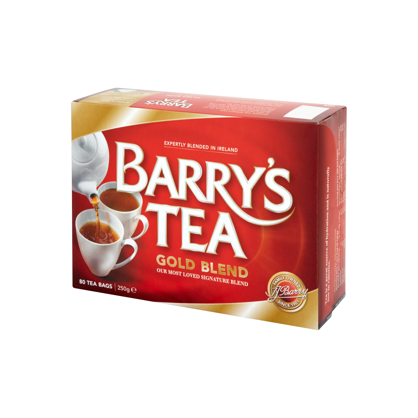 Barry's Thé Gold Blend 80 sachets 250g