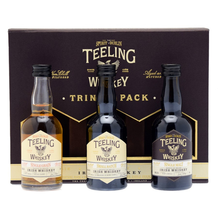 Whiskey Teeling Trinity Pack 3x5cl 46°