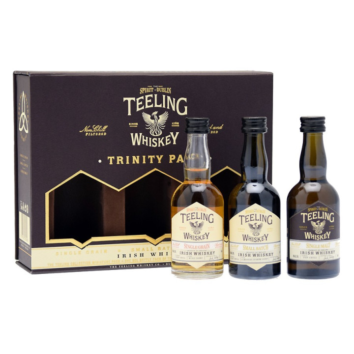 Whiskey Teeling Trinity Pack 3x5cl 46°