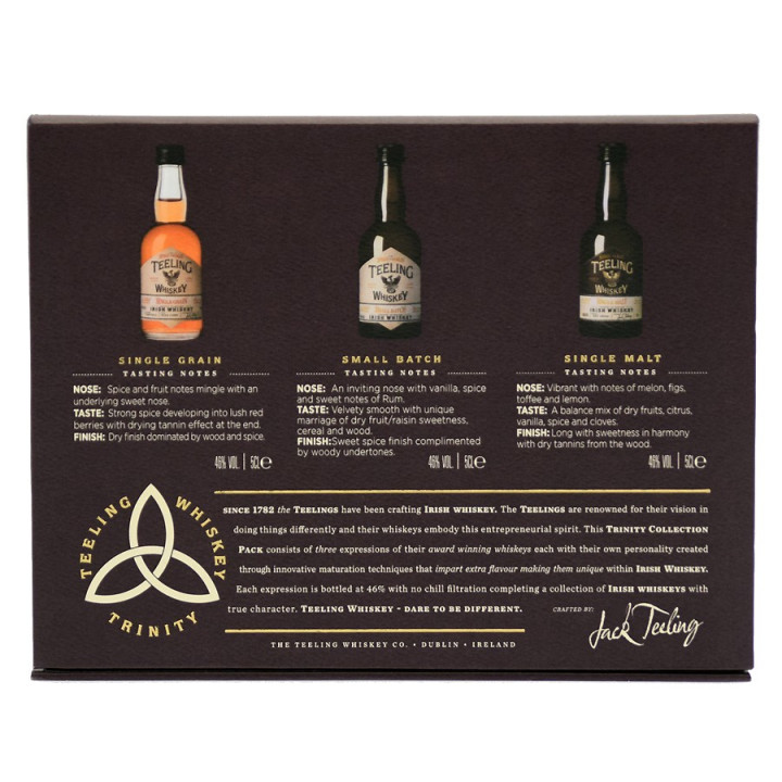 Whiskey Teeling Trinity Pack 3x5cl 46°