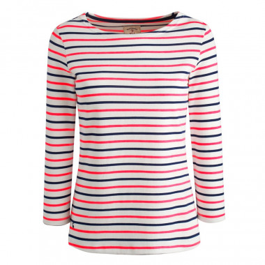 Tom Joule Pink and Navy Sripes Top