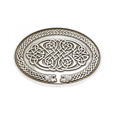 Oval Celtic Belt Buckle