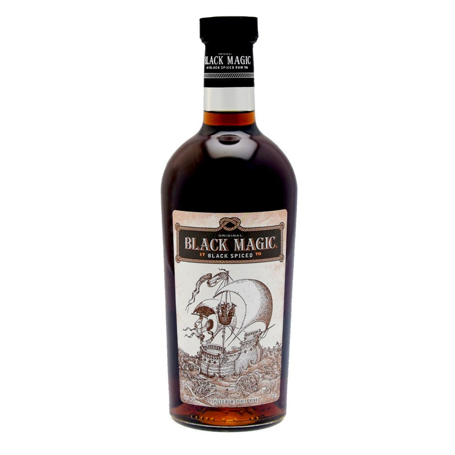Kraken - Rhum ambré - Black spiced rum - Coffret 1 verre - 70cl - 47°