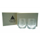 Whisky Glasses x2 Celtic Crystal Set