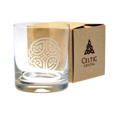 Celtic Crystal Whisky Glass