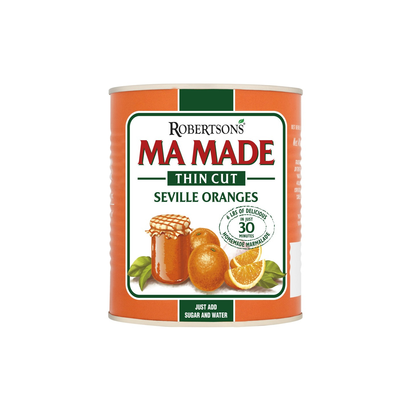 Conserve de tranches orange pour marmelade maison