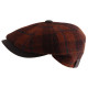 Celtic Alliance Rust Harris Tweed Cap