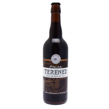 Bière Brune Terenez 75cl 7.5°