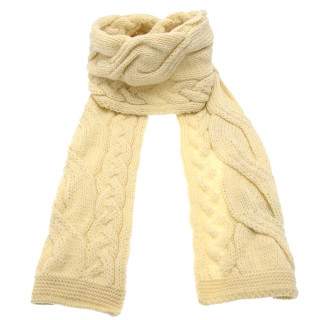 Inis Crafts Natural Twist Merino Scarf