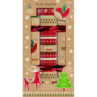 Party Crackers for Christmas Tradition x6