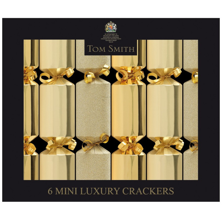 Christmas Crackers Mini Luxury Tom Smith x6