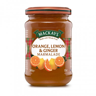 Marmelade Orange & Citron Mackays 340g