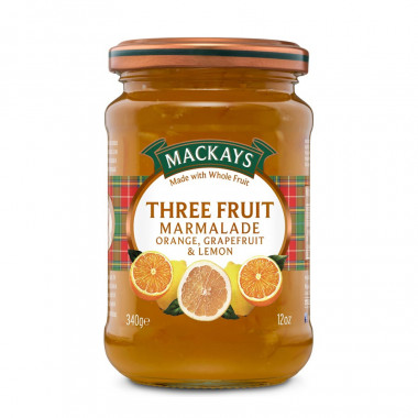 Marmelade 3 Agrumes Mackays 340g