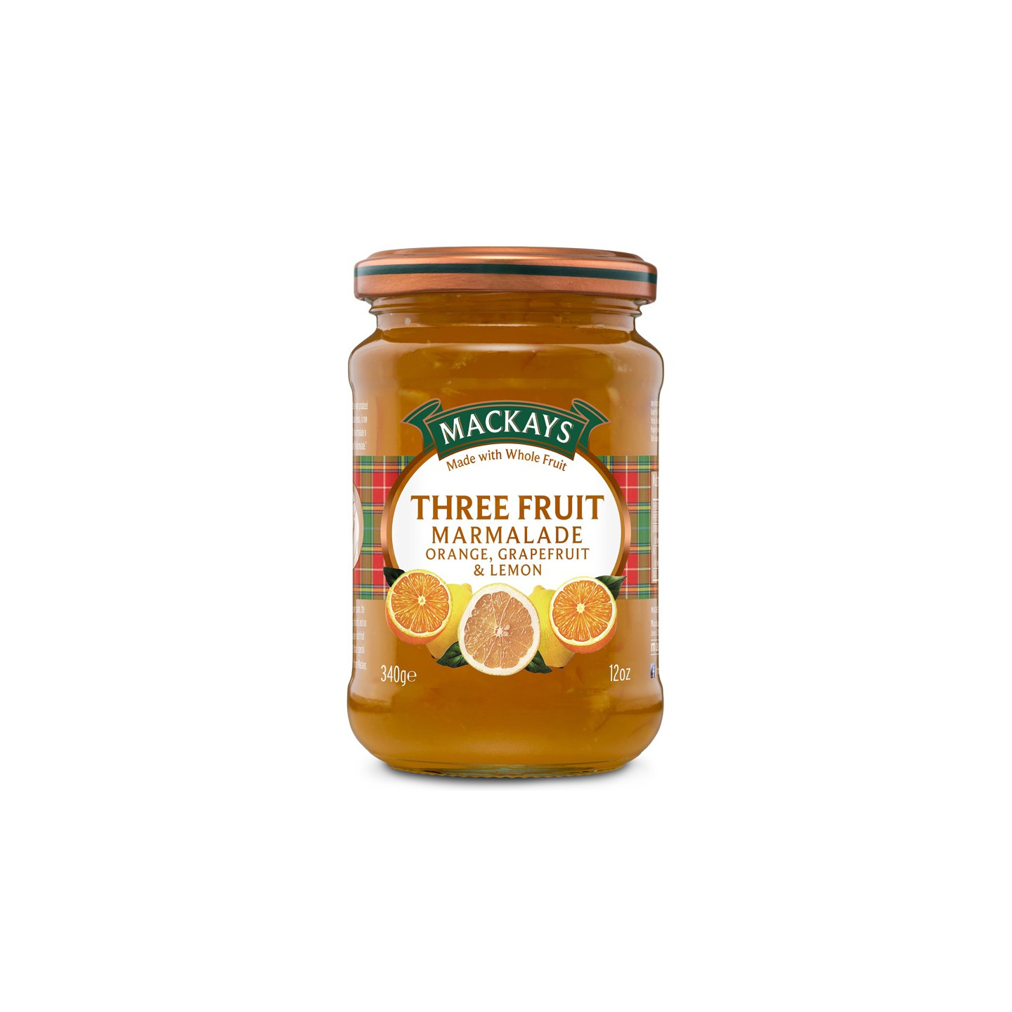 Marmelade 3 Agrumes Mackays 340g