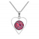 Red Heart Mack Pendant