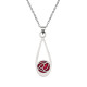 Pendentif Mack Goutte Rouge