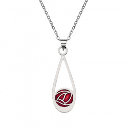 Pendentif Mack Goutte Rouge