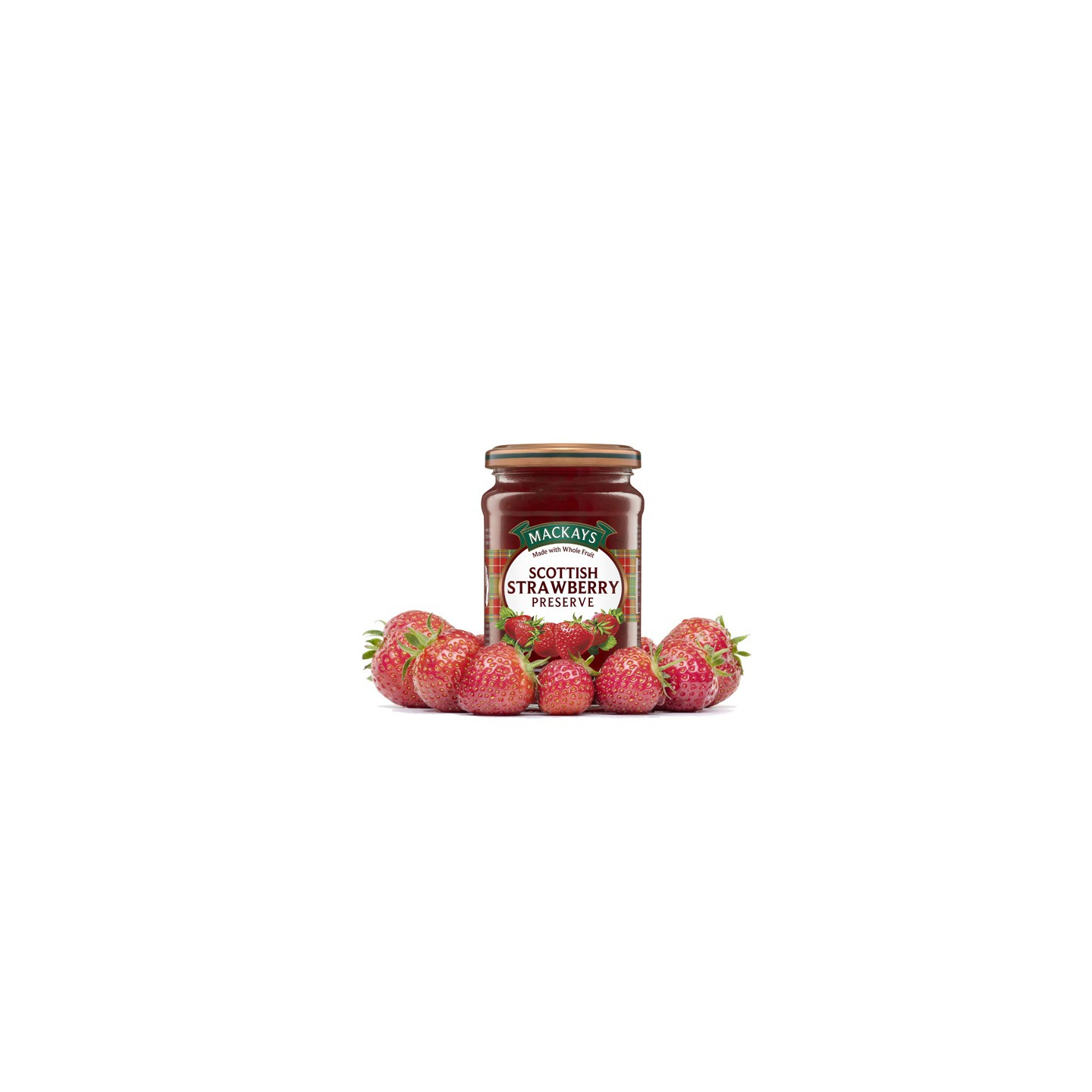 Strawberry Preserve Mackays 340g