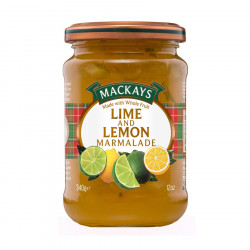 Marmelade Citron & Citron Vert Mackays 340g