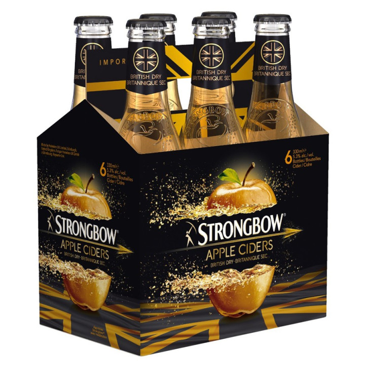Strongbow Apple Cider British Dry 33cl 5°