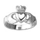 Women Claddagh Silver Ring