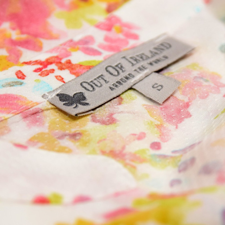 Out Of Ireland Sleeveless Flower Shirt