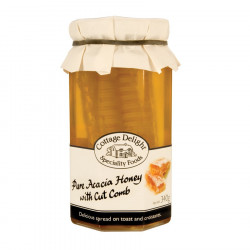 Pure Acacia Honey with Cut Comb 340g