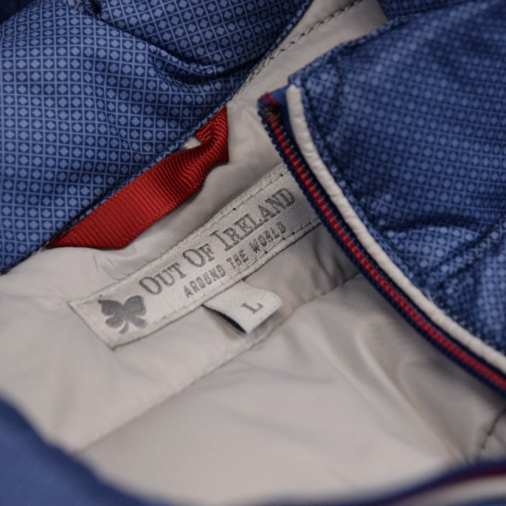Out Of Ireland Light Blue Padded Jacket 