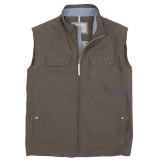 Gilet Couleur Terre Out Of Ireland