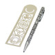 Bookmark and Pen Set with Irish Symbols