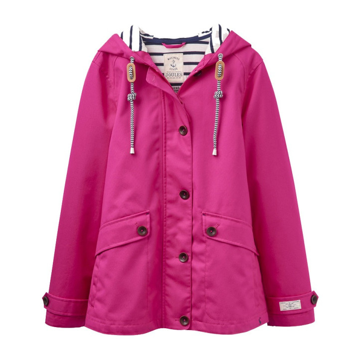 Veste Coast Imperméable Rose Vif Tom Joule