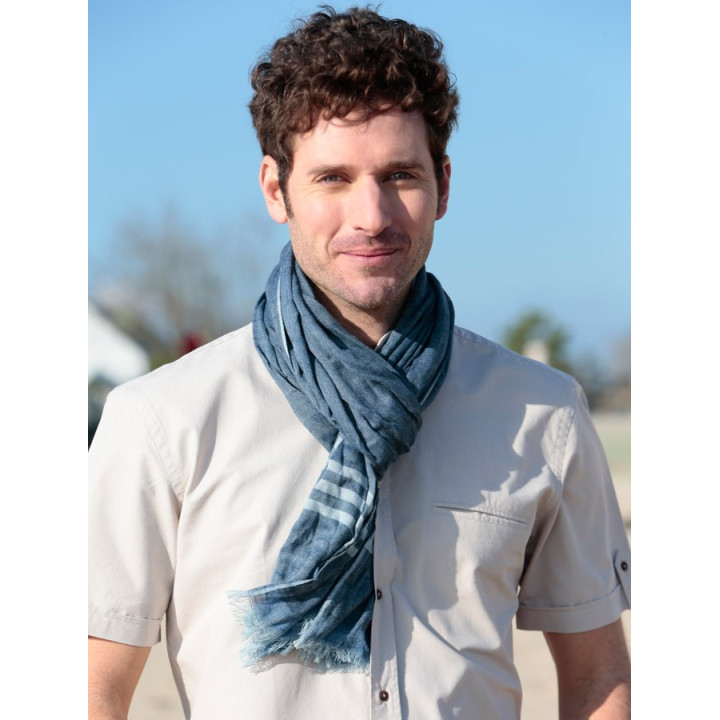Out Of Ireland Blue Scarf 