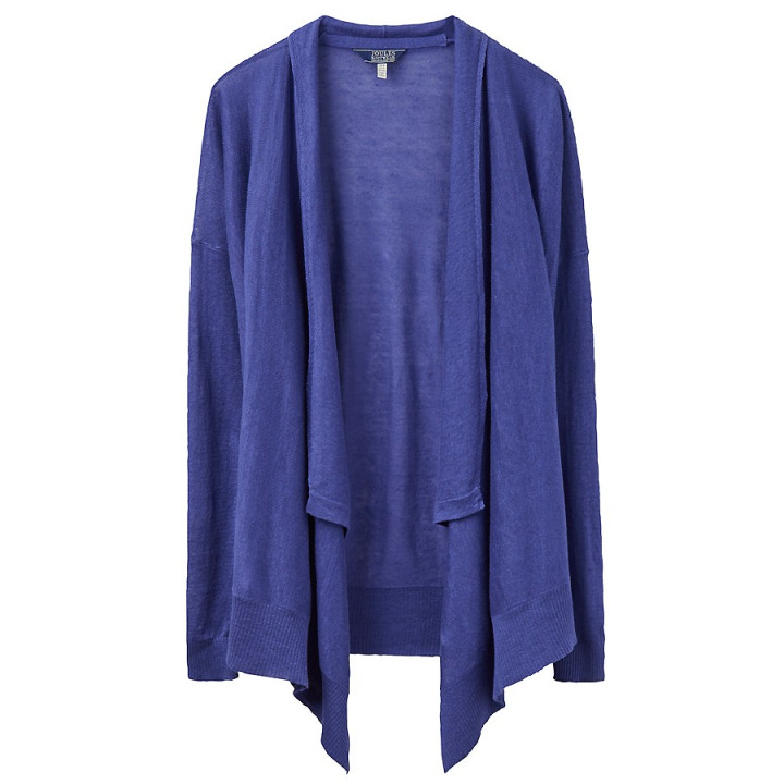 Cardigan Lin Ouvert Bleu Tom Joule