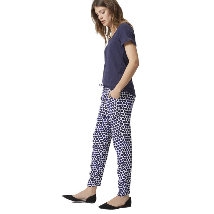 Tom Joule Blue Dots Printed Pants