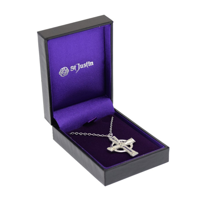 Croix Etain Celtic Ring