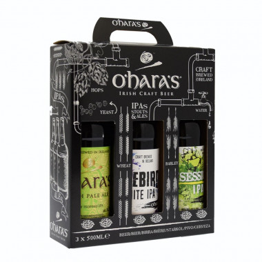 Coffret O'Hara 3 x 50cl 4.73°
