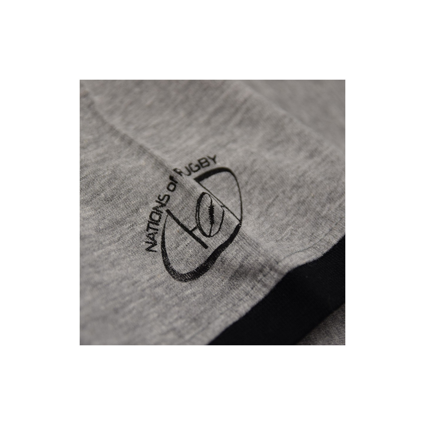 Nations of Rugby Grey Short Sleeve T-Shirt