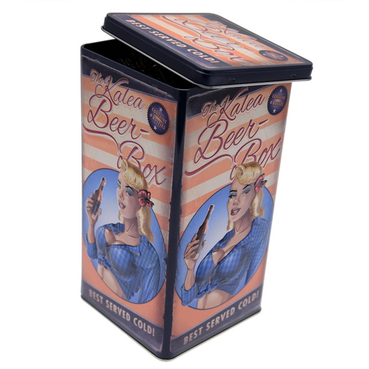 Retro Style Box "Blond Hair"