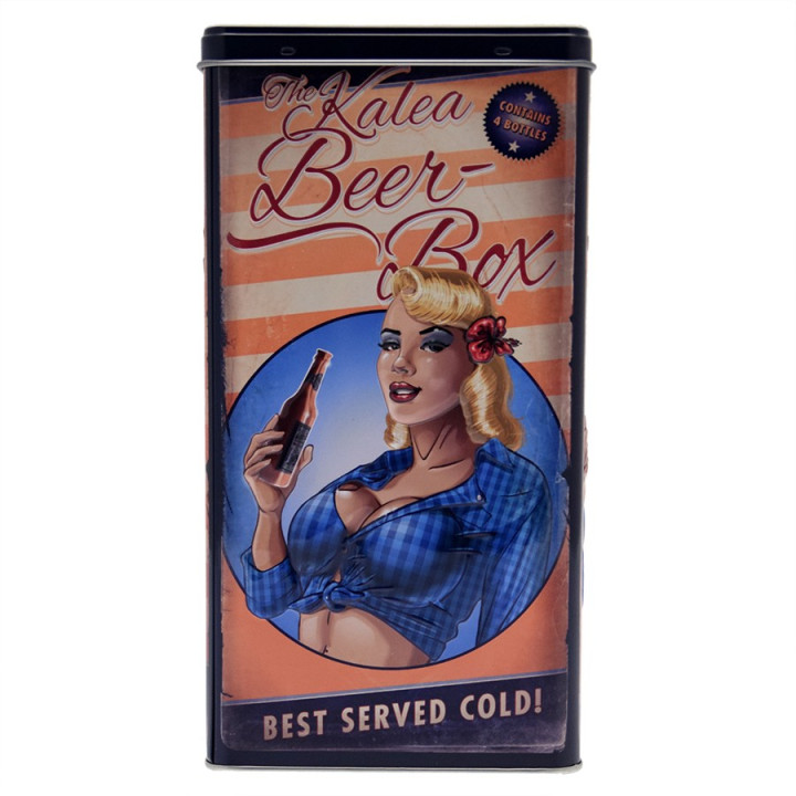 Boîte Rétro "Blond Hair"