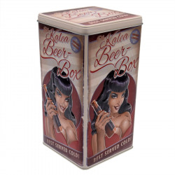 Boîte Rétro "Black Hair"