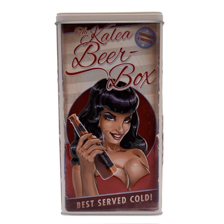 Retro Style Box "Black Hair"