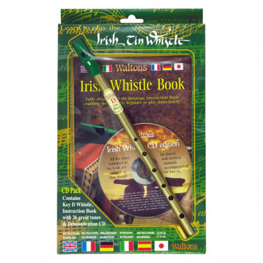 Tin Whistle D + Méthode + CD