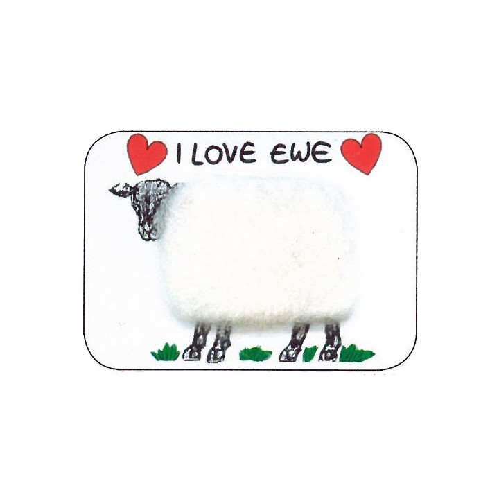 Magnet I Love Ewe 
