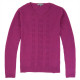 Best Yarn Fuchsia V Collar Sweater