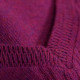 Pull Col V Maille Fine Fuchsia Best Yarn