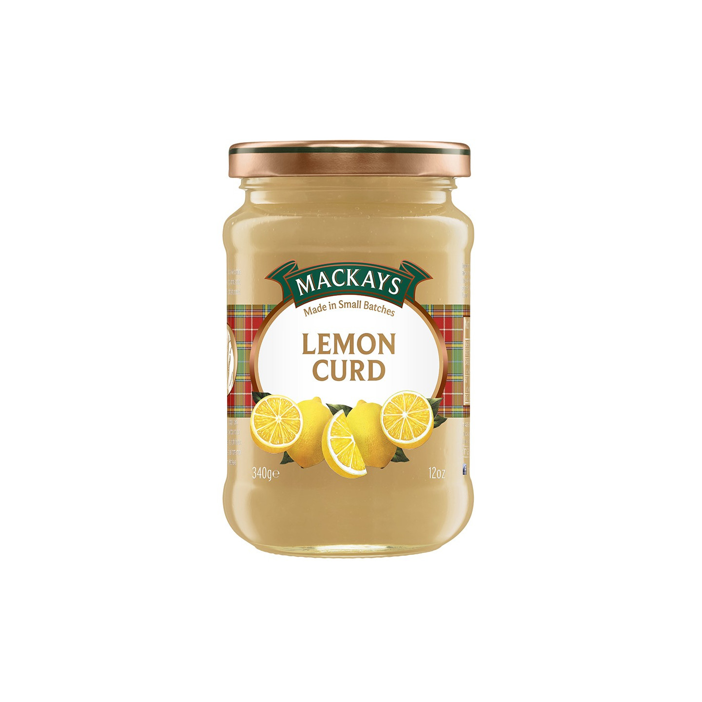 Lemon Curd Mackays 340g